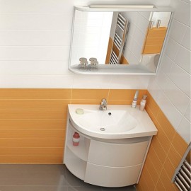 Мебель для ванной Ravak Rosa Comfort белая R  фото - center-santehniki.ru
